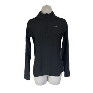 Under Armour Women Black Track Jacket Size S